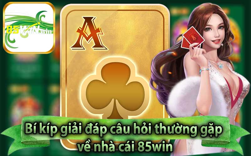 Bí kíp giải đáp câu hỏi thường gặp về nhà cái 85win