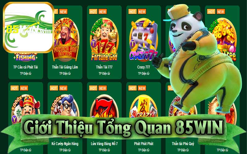 Giới thiệu tổng quan 85win